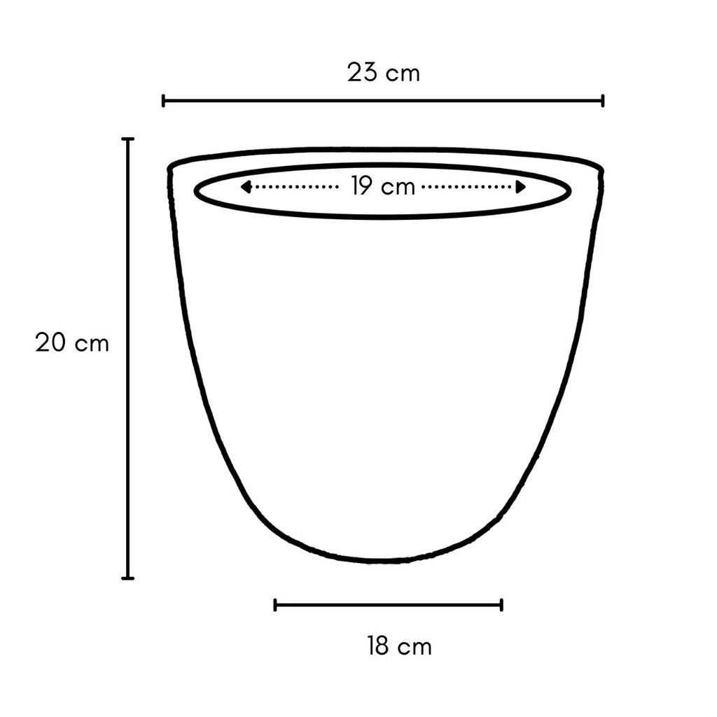 Vaso Redondo Para Plantas